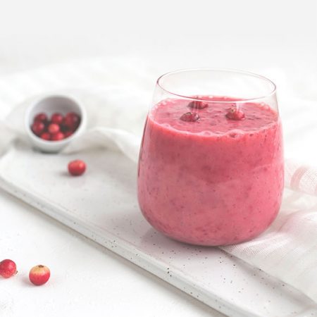 Cranberrie smoothie