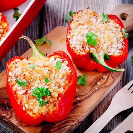Gevulde paprika's