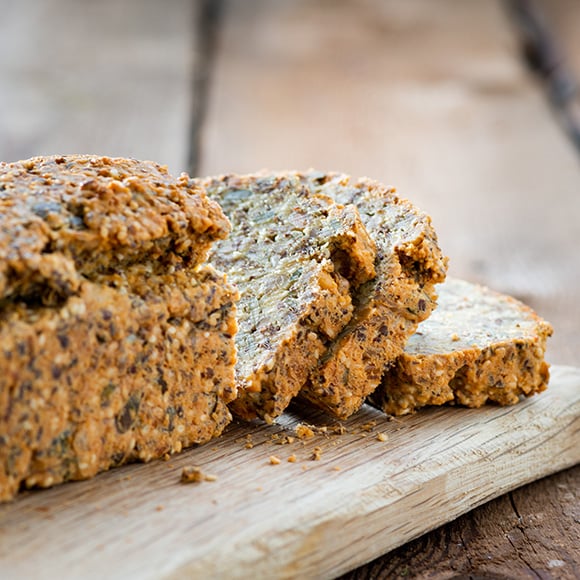 Supersnel glutenvrij brood met amandelmeel en chiazaad