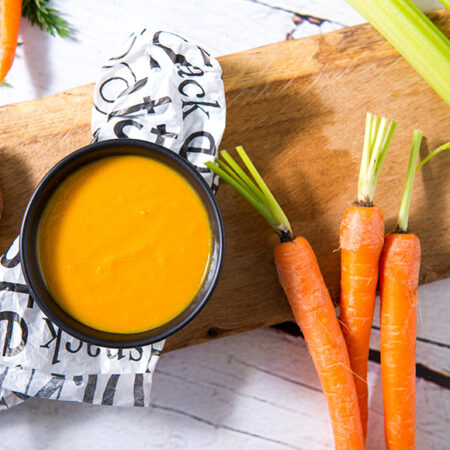 Recept Zoete Aardappel wortelsoep Wereld Kanker Onderzoek Fonds