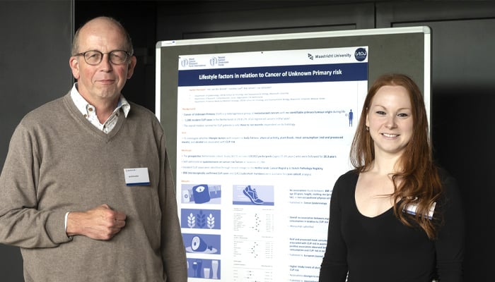 Dr. Leo Schouten en Dr. Karlijn Hermans, foto gemaakt door Alf