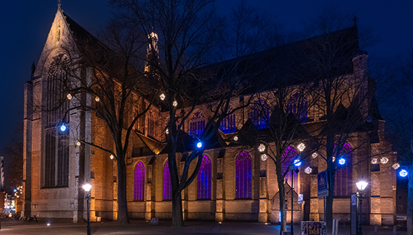 Grote Kerk Alkmaar op Wereld Kanker Dag