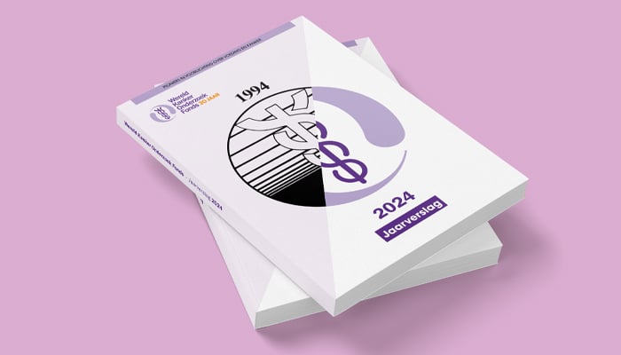 Omslag van WKOF jaarverslag 2024