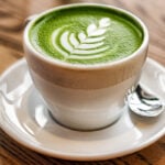 Kop matcha lattee
