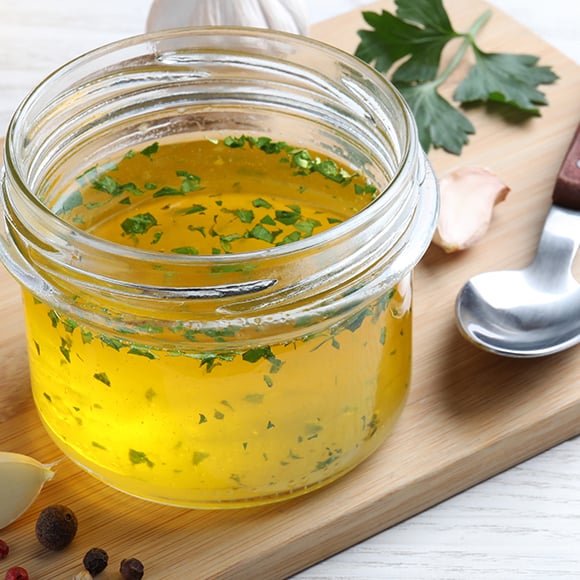 Vinaigrette met groene kruiden