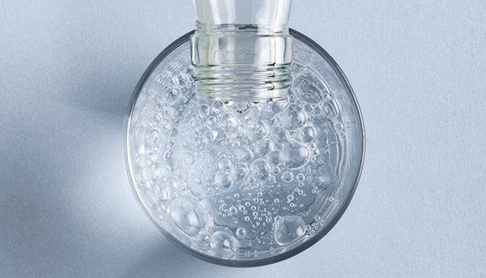 Glas water