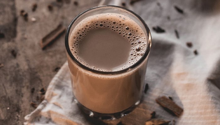 Beker warme chocolademelk