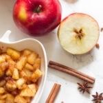 Appel met kaneel