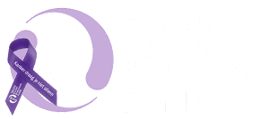 Logo Wereld Kanker Onderzoek Fonds met lintje